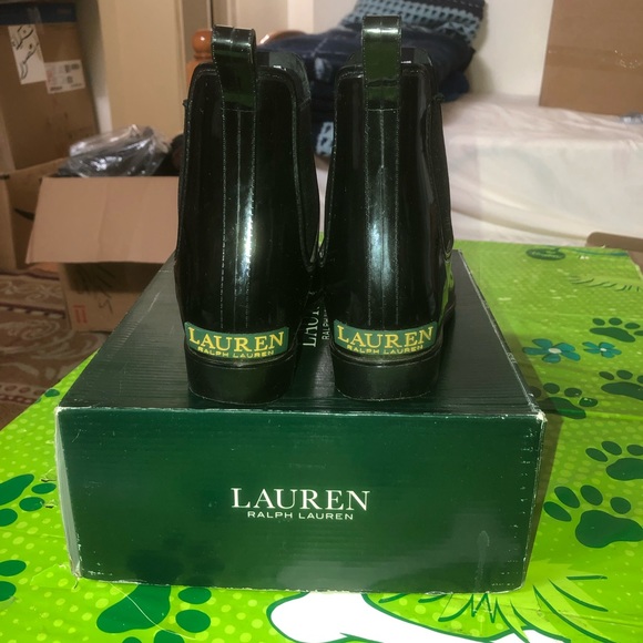 Lauren Ralph lauren tally Bo RAI 6 women's black boots - Picture 9 of 11